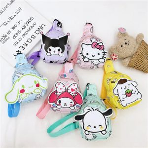 Sac à bandoulière Sanurgente Hello Kitty pour femme, sac à main Messenger Initiated, My Melody,