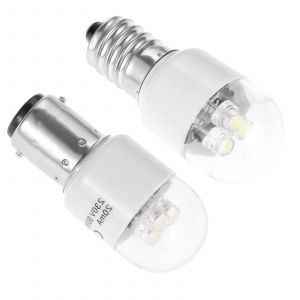 Ampoule LED &agrave; coudre BA15D/E14, &eacute;clairage 0.5W AC 190-250W, Machine &agrave; coudre domestique pour Singer