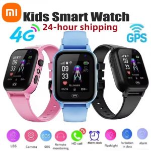 Xiaomi enfants 4G montre intelligente SOS GPS localisation appel vidéo carte Sim enfant montre
