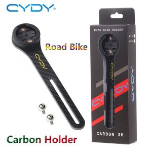 CYDY carbone 3K Garmin Mount Edge 130 200 support d'ordinateur de vélo de route Wahoo Bryton Rider