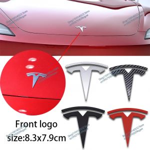 Logo Original de voiture pour Tesla modèle 3 Mode Y Logo en métal remplacement Logo avant et arrière