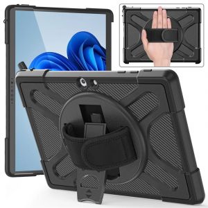 Pour Microsoft Surface Pro 9 8 13 "7 Plus 6 5 12.3 pouces étui 360 rotatif antichoc housse