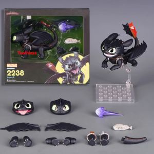 Figurines d'action Light Fury Krokmou, Kit de modèle en PVC, Jouet de collection, Ornement, Cadeau