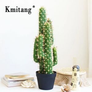 30/43cm plantes tropicales grand arbre de Cactus artificiel intérieur fausse plante succulente