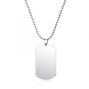 Étiquette d'identification de l'armée militaire, pendentif, chat, chien, Badge pour homme, couleur