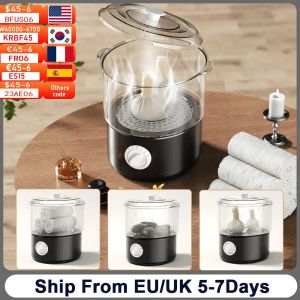 S&egrave;che Serviettes, Chauffe Serviette Esth&eacute;tique Vapeur avec Pince &agrave; Serviette, Vapeur &agrave; Serviette,