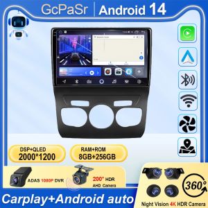 CARPLAY-Écran Android pour Cristaux C4, C4L, DS4, 2012-2017, Limitation Récepteur Auto Sans Fil,