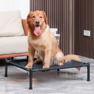 Lit pour animaux de compagnie surélevé chien chat pliant lit de Camping pour animaux de compagnie
