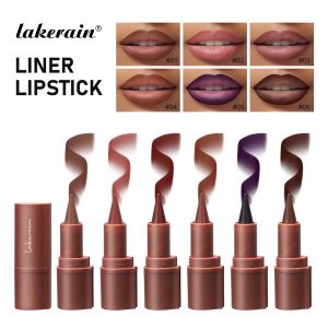 Stylo à lèvres mat, dégradé, rouge, marron, crayon durable, étanche, Sexy, pour femmes, cosmétiques