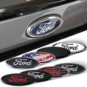 Emblème de capot avant de voiture, Badge de coffre arrière, autocollant de Logo de calandre avant