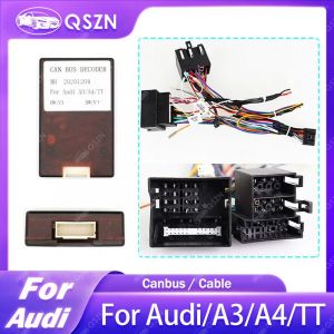 QSZN – décodeur de boîte Canbus pour autoradio, pour Audi A3 A4 TT 16 broches, prise de faisceau de