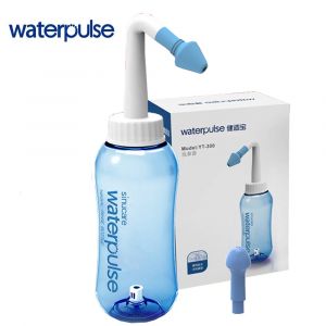 Irrigateur nasal 300ml 500ml, bouteilles de rinçage, nettoyeur de nez à impulsion d'eau, Pot Neti