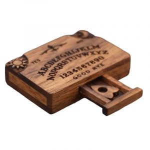 Mini planche Ouija faite &agrave; la main, avec MELRetro Miniature Spirit Board, faire attention, king