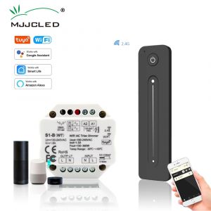Tuya variateur 220V Wifi vie intelligente APP 2.4G sans fil RF télécommande lampe à LED ampoule