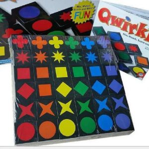 Qwirkle – jouets éducatifs pour enfants, échecs en bois, jeux interactifs Parent-enfant, jouets pour