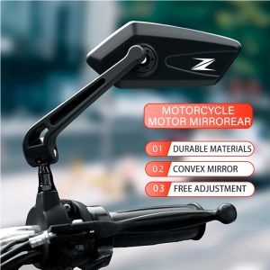Rétroviseurs latéraux réglables pour moto KAWASAKI Z Z400 Z900 Z800 Z750 Z650 Z300 Z1000SX,