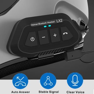 1200mAh casque de Moto casque sans fil BT 5.0 Bluetooth casque Assistant vocal Moto écouteur Moto
