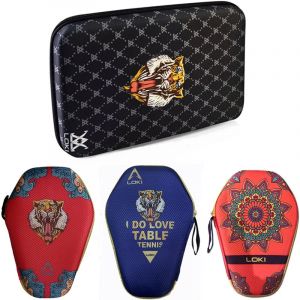 LOpastel-Sac de raquette de tennis de table portable, étui de protection étanche pour raquette de