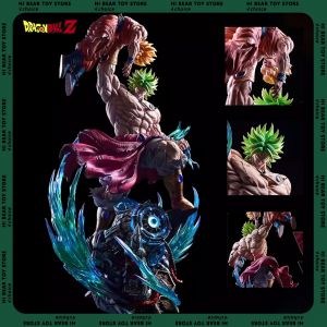 Dragon Ball figurines d'anime Broli Vs Goku 28 cm Figurine Broly PVC Gk Statue mod&egrave;le poup&eacute;e