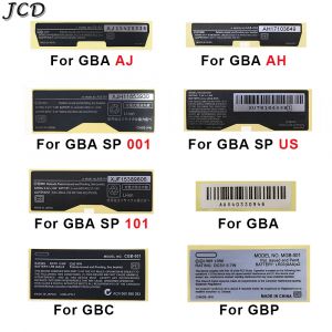 JCD 2 pièces pour GameBoy GBC/GBA/GBP Console hôte joint autocollant pour GameBoy Advance SP GBA SP