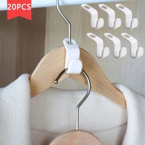 Multi-fonction garde-robe gain de place cintre crochet patère en plastique placard pile cintre