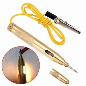 Outils de Diagnostic de voiture DC 6V 12V 24V, testeur de Circuit lumineux automatique en cuivre,