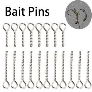 Broches Boilie 50 pièces/100 pièces, vis d'appât Boilie pour la pêche à la carpe