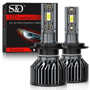 30000LM H1 H4 H7 LED Canbus H8 H11 9005 HB3 9006 HB4 9012 Hir2 9008 H13 ampoule LED 3570 CSP Kit