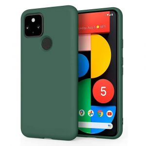 Coque de téléphone souple en silicone liquide antichoc, étui pour Google Pixel 5 5A 9 Pro XL 3 3A XL