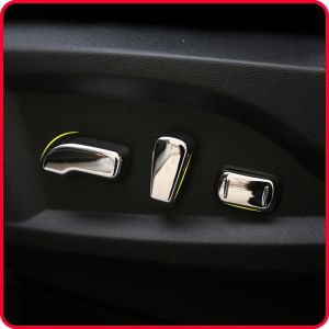Autocollant de garniture de bouton de réglage de siège | ABS chromé pour Renault Koleos 2017 2018,