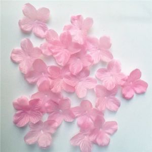100/300/500 pièces cerisier fleur Rose fleurs pétales de mariage faux artificielle soie fleurs