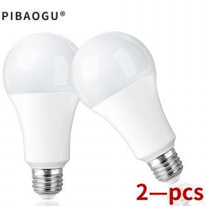 Ampoules Globe LED 5W 18W 20W E27 5W 7W 9W 12W, Base &agrave; vis, blanc chaud et froid 220V, lampe Super
