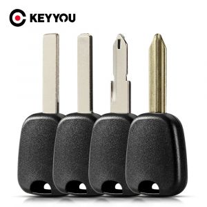 KEYYOU transpondeur cl&eacute; de voiture pour Peugeot 106 107 307 207 306 406 pour citro&euml;n C2 C3 C4 SX9