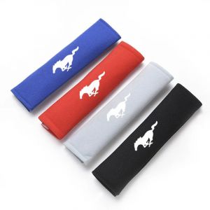 Housse de ceinture de sécurité de voiture, 2 pièces, pour Ford Mustang 500 GT SHELBY Cobra Jet Super