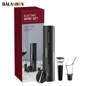 Ouvre-bouteille de vin &eacute;lectrique, tire-bouchon automatique, Rechargeable par USB, ouvre-bouteille
