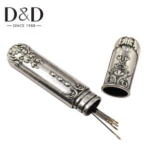 Aiguilles &agrave; filetage automatique &agrave; gros yeux, 24 pi&egrave;ces, aiguille &agrave; coudre domestique, aiguille &agrave;