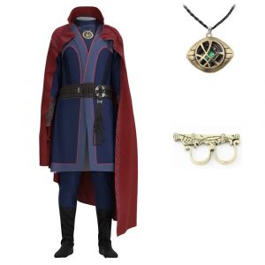 Costume de docteur étrange pour enfants, super-héros Steve Doctor Strange, Costume de Cosplay, cape,