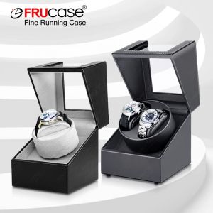 [Nouvellement Upgraded] FRUCASE PU Remontoir pour montres automatiques boîte de montre remontoir