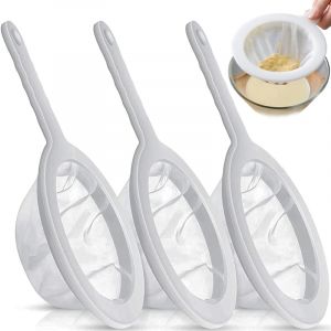 100/200/400 maille lavable Nylon Ultra fin filtre maille passoire cuillère tamis soja lait jus café