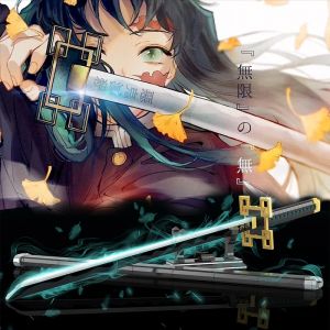 771 pièces Anime démon Slayer Tokitou Muichirou Ninja couteau lame épée blocs de construction Katana
