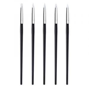 Stylos à brosse en résine dentaire, outil de mise en forme dentaire en Silicone pour adhésif, ciment