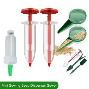 Mini semoir manuel, petit semoir réglable, multifonctionnel, jardinière de graines de jardinage,