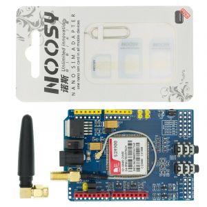 Carte de développement de bouclier SIM900 GPRS/GSM, Module quadri-bande pour Compatible Arduino