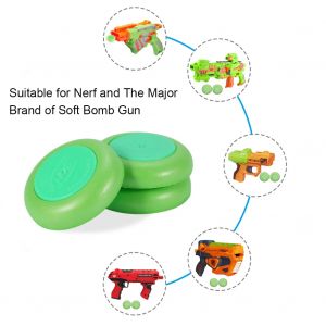 10 pièces disques balles recharge munitions pour Nerf Vortex Blaster Praxis Nitron Vigilon Proton