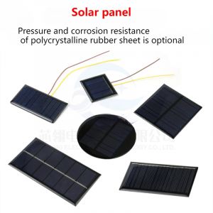 Panneau solaire cellule photoélectrique panneau d'alimentation 12V énergie lumineuse photovoltaïque