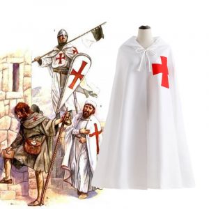 Cosplay médiéval Kokor ply, Everak, croisé, chevalier templier, robe romaine, compromis