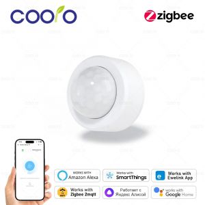 Zigbee Mini capteur de mouvement PIR détecteur infrarouge de mouvement humain alarme de sécurité