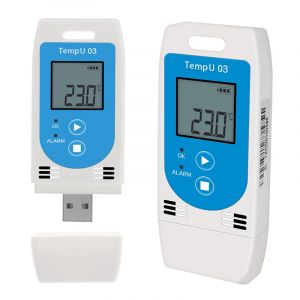 TempU 03 Enregistreur de données de température et d'humidité USB Enregistreur de données de