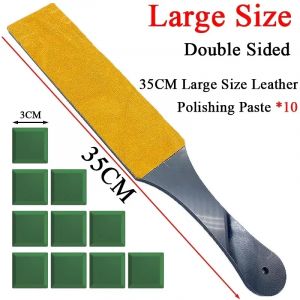 NEWKnife Machine à affûter le cuir de vache pâte à polir bande Angle fixe aiguiseur pierre pâte