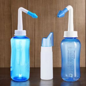 Ensemble de bouteilles de lavage du nez, 2 pièces, nettoyeur d'irrigateur Nasal, kit de pots neti,